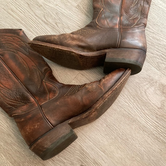 Frye Billy Western Cowboy Boots 6 - Picture 6 of 7